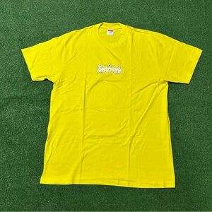 Supreme Bandana Box Logo Tee Yellow